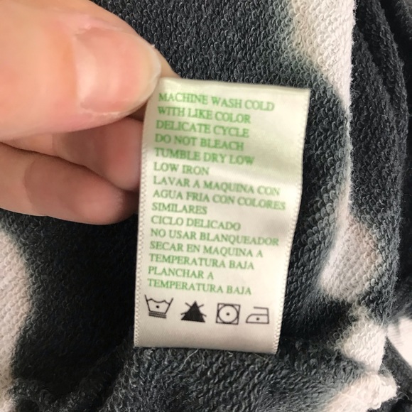 Green Tea Tie-Dye Hoodie Size XL - Picture 5 of 7